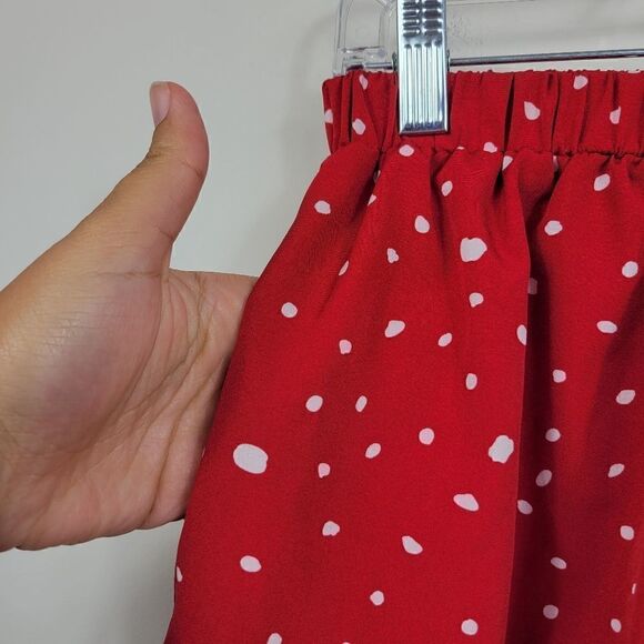 Shein Polka Dot Shorts. Red&White M#012 - Picture 3 of 11